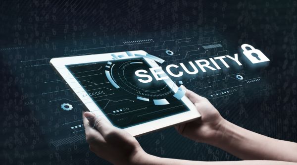 Security Written on Tablet Image